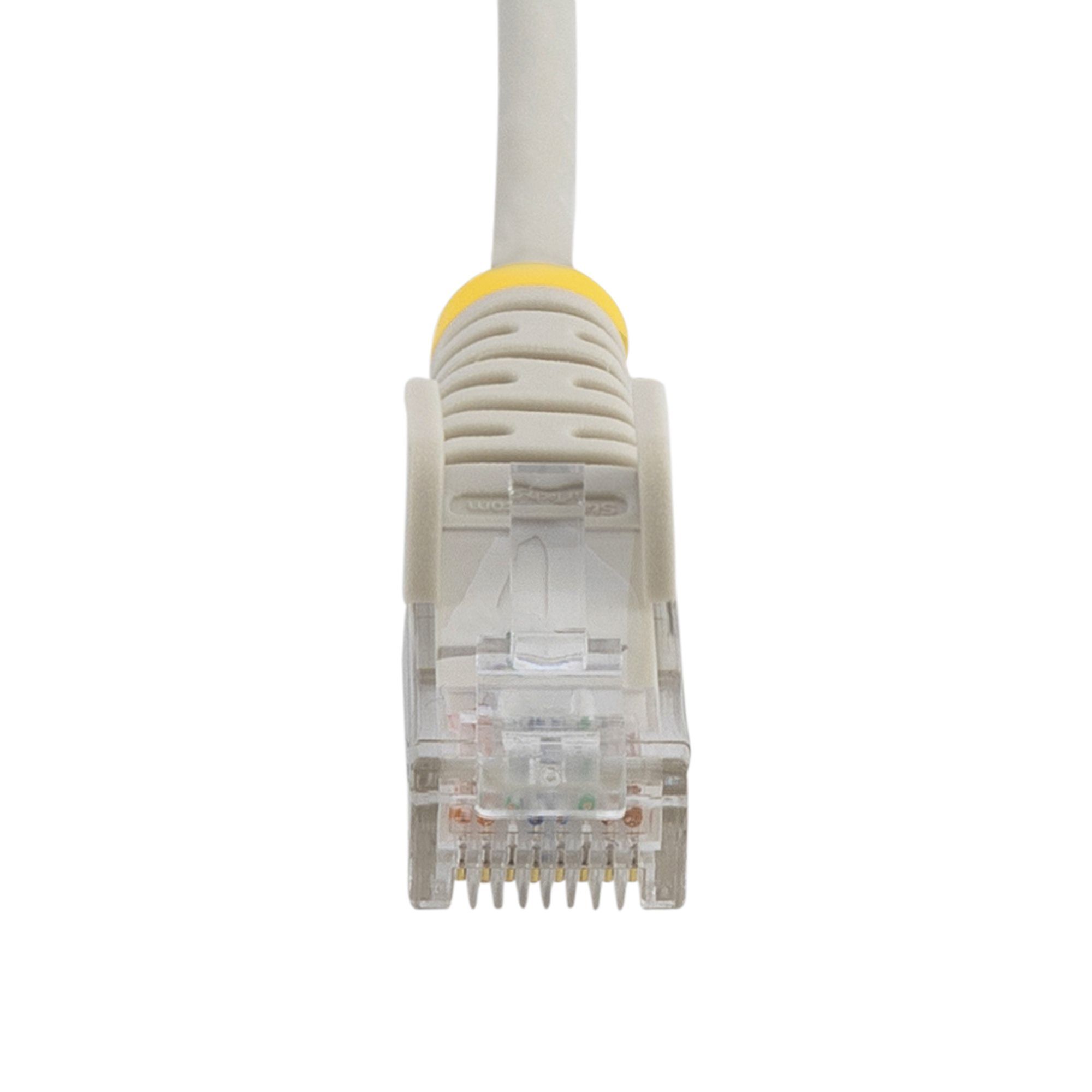 CAT6 CABLE - 1 M - GREY/SNAGLESS - 28 AWG COPPER WIRE_2