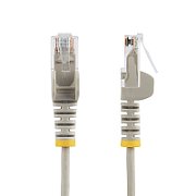 CAT6 CABLE - 1 M - GREY/SNAGLESS - 28 AWG COPPER WIRE_3