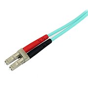 2M AQUA FIBER PATCH CABLE/._3