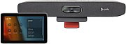 Poly Studio Small Room Kit for MS Teams: Studio R30 USB Video Bar with GC8 (ABB)_1