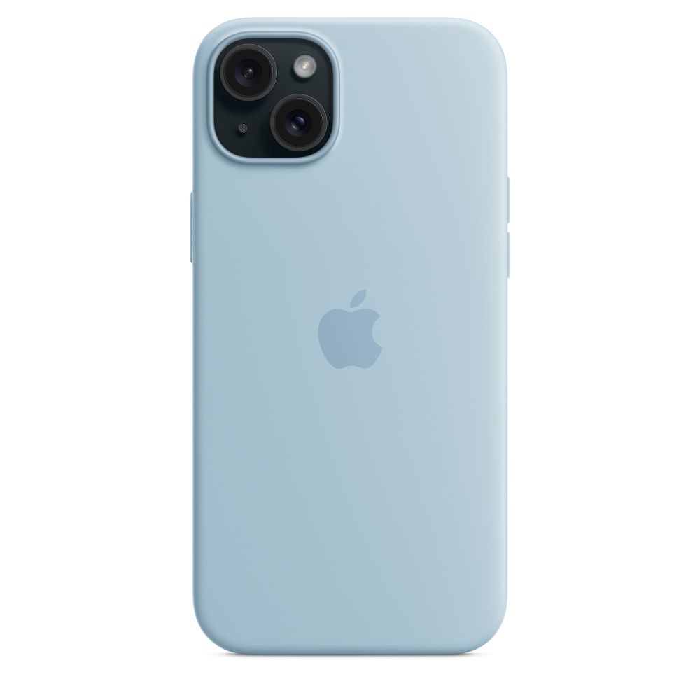 IPHONE 15 PLUS SILICONE CASE/WITH MAGSAFE LIGHT BLUE_5