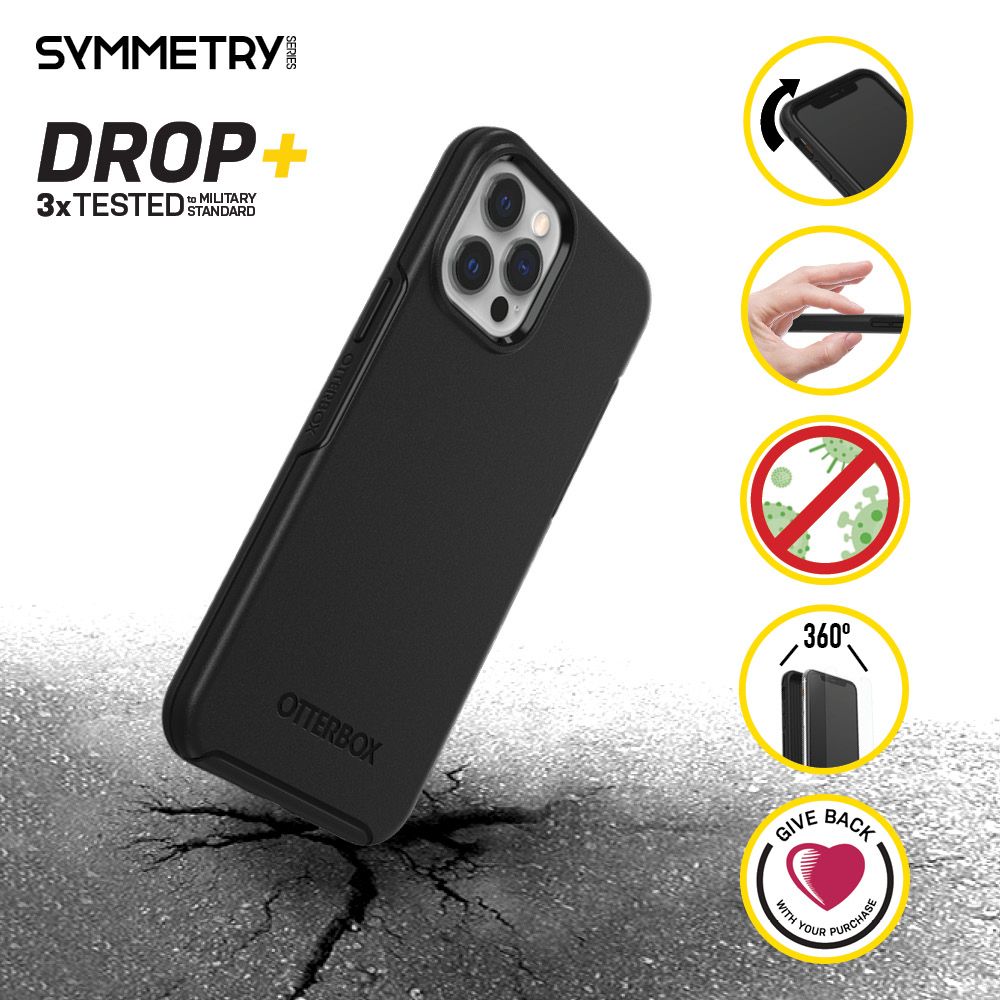 OTTERBOX SYMMETRY IPHONE 12 //IPHONE 12 PRO BLACK_11