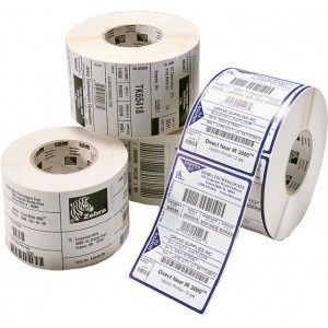 Label, Polyester, 38x19mm; Thermal Transfer, Z-Ultimate 3000T Silver, Permanent Adhesive, 25mm Core_2