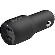 BELKIN CAR CHARGER/DUAL USB-A 24W BLACK_1