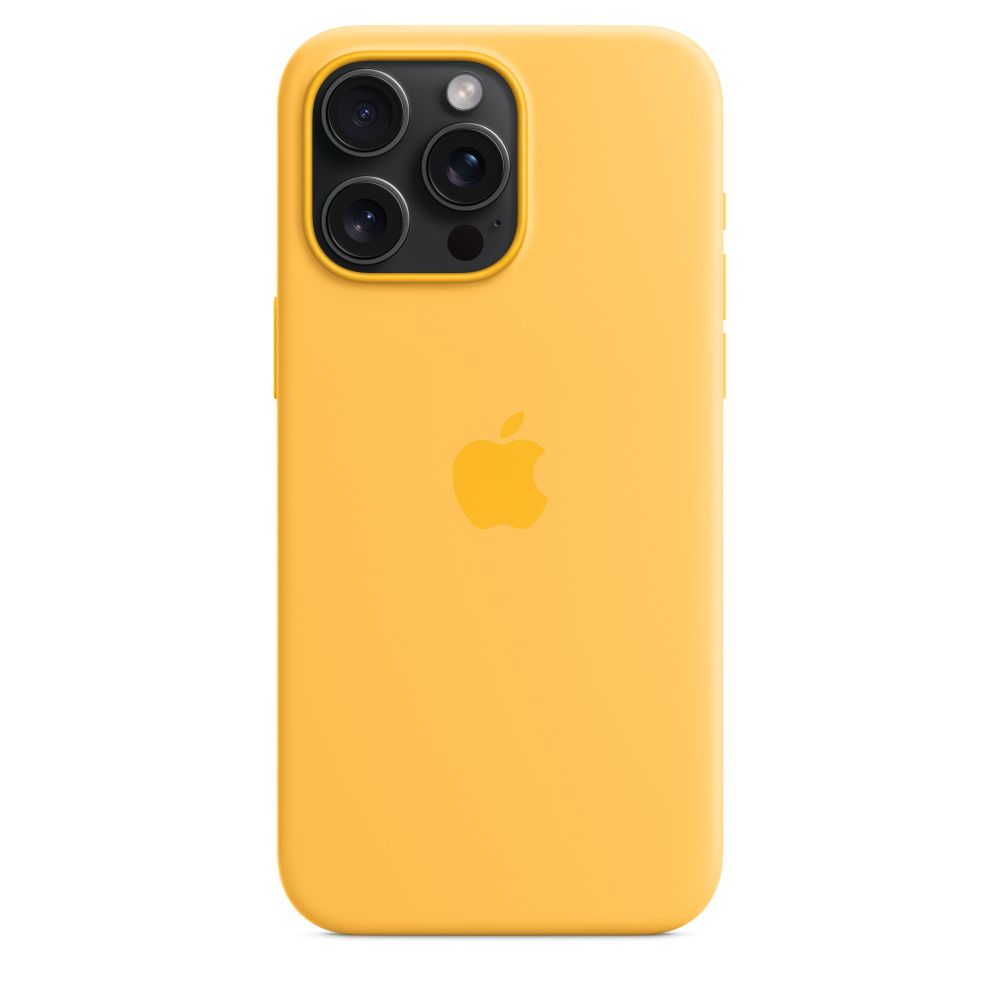 IPHONE 15 PRO MAX SILICONE CASE/WITH MAGSAFE SUNSHINE_4