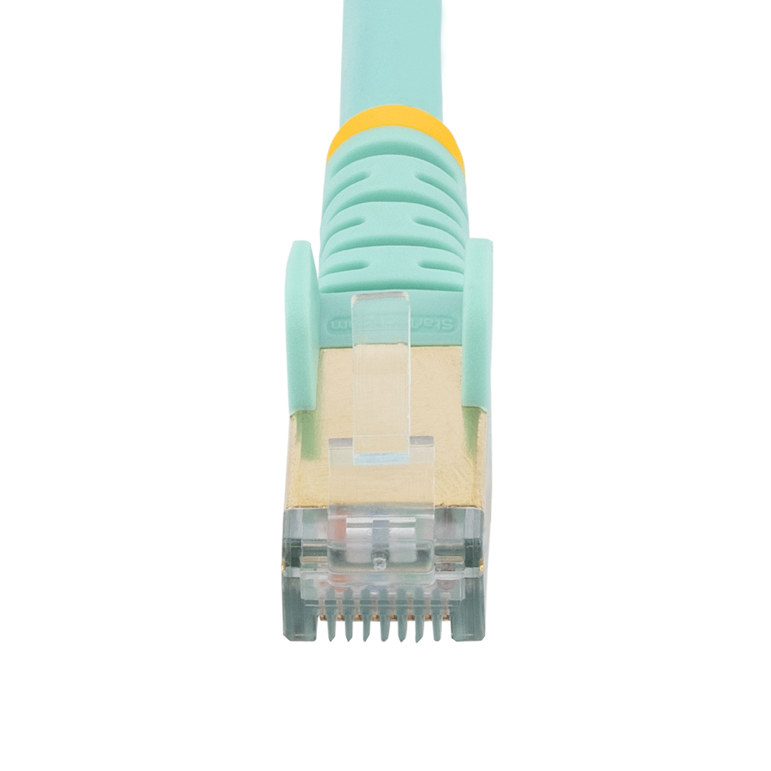 PATCH CABLE CAT6A 1M AQUA/STP 10GBIT/S M/M SNAGLESS_4