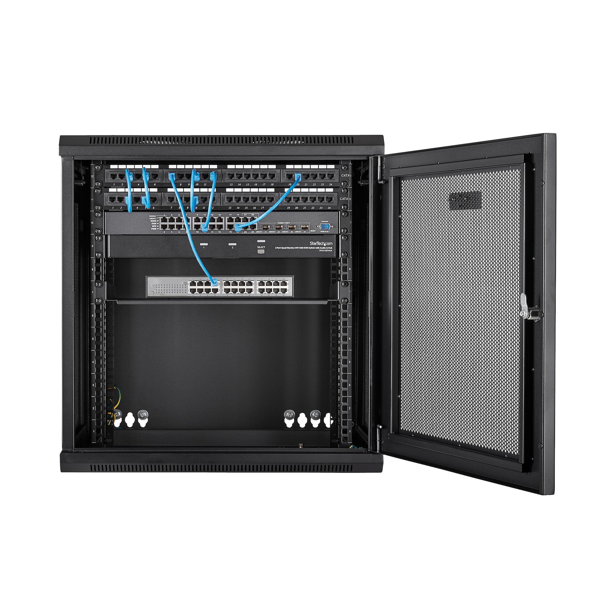 12U SERVER RACK ENCLOSURE/._6