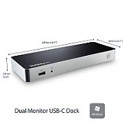 DUAL USB C DOCK - WINDOWS - PD/._2