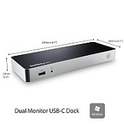 DUAL USB C DOCK - WINDOWS - PD/._10