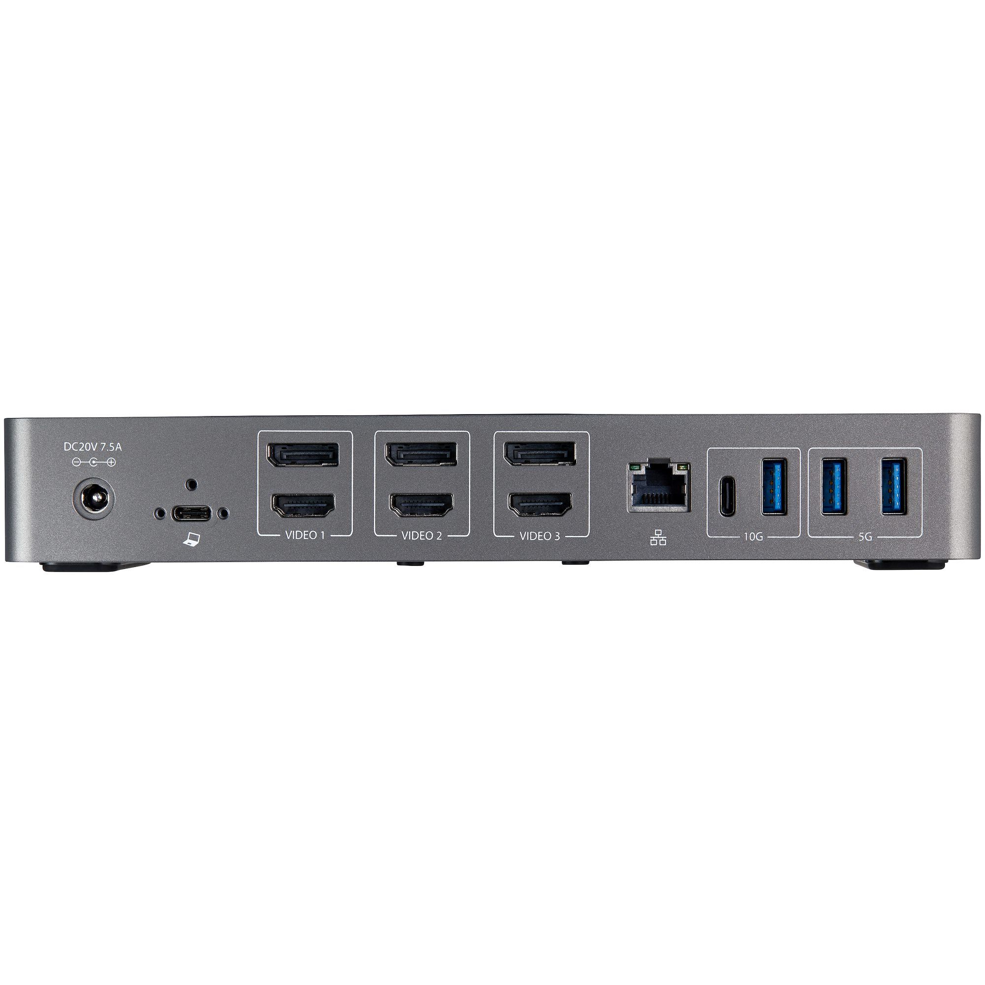 USB-C USB-A DOCK/TRIPLE 4K 60HZ DP/HDMI - 85W PD_8