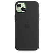 IPHONE 15 PLUS SILICONE CASE/WITH MAGSAFE - BLACK_4