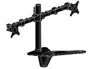 DUAL DESKTOP ARM STAND/10-30IN 100X100 HAS 10KG_1