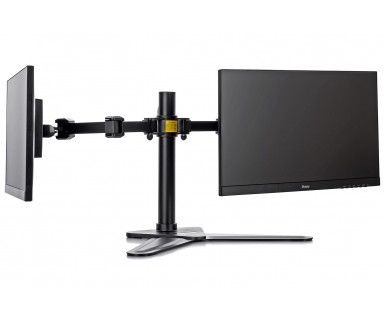 DUAL DESKTOP ARM STAND/10-30IN 100X100 HAS 10KG_6