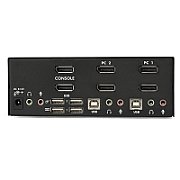 KVM SWITCH 2-PORTS/DISPLAYPORT COMPUTERS + MONITORS_1