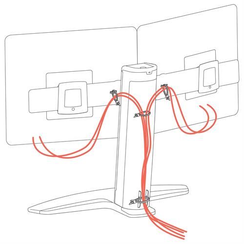 NEOFLEX DUAL MONITOR LIFT STAND/24IN 6.4-15.4KG LIFT12.7 MISD 3Y_7