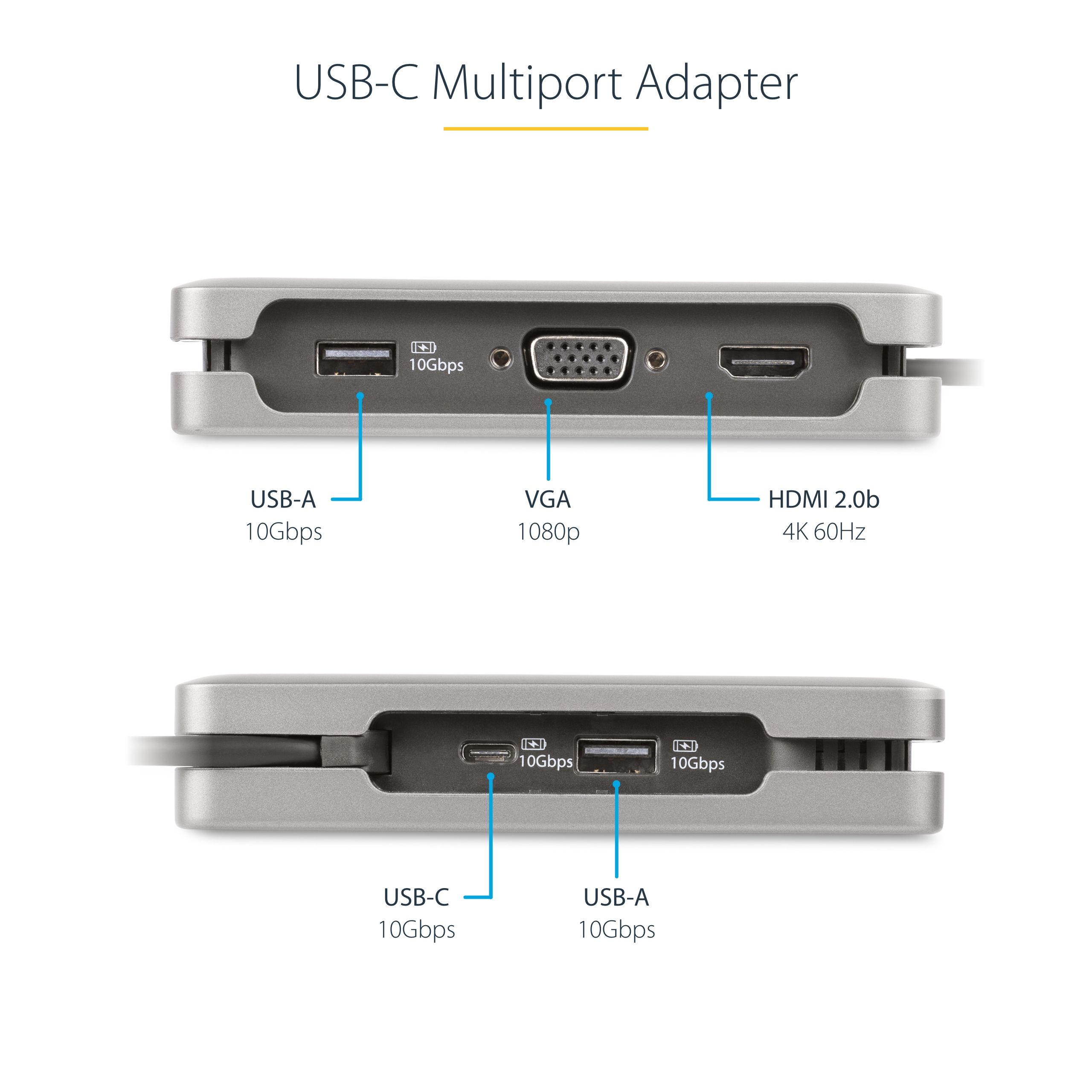 USB-C MULTIPORT ADAPTER/USB-C - HDMI/VGA DOCKING STATION_15