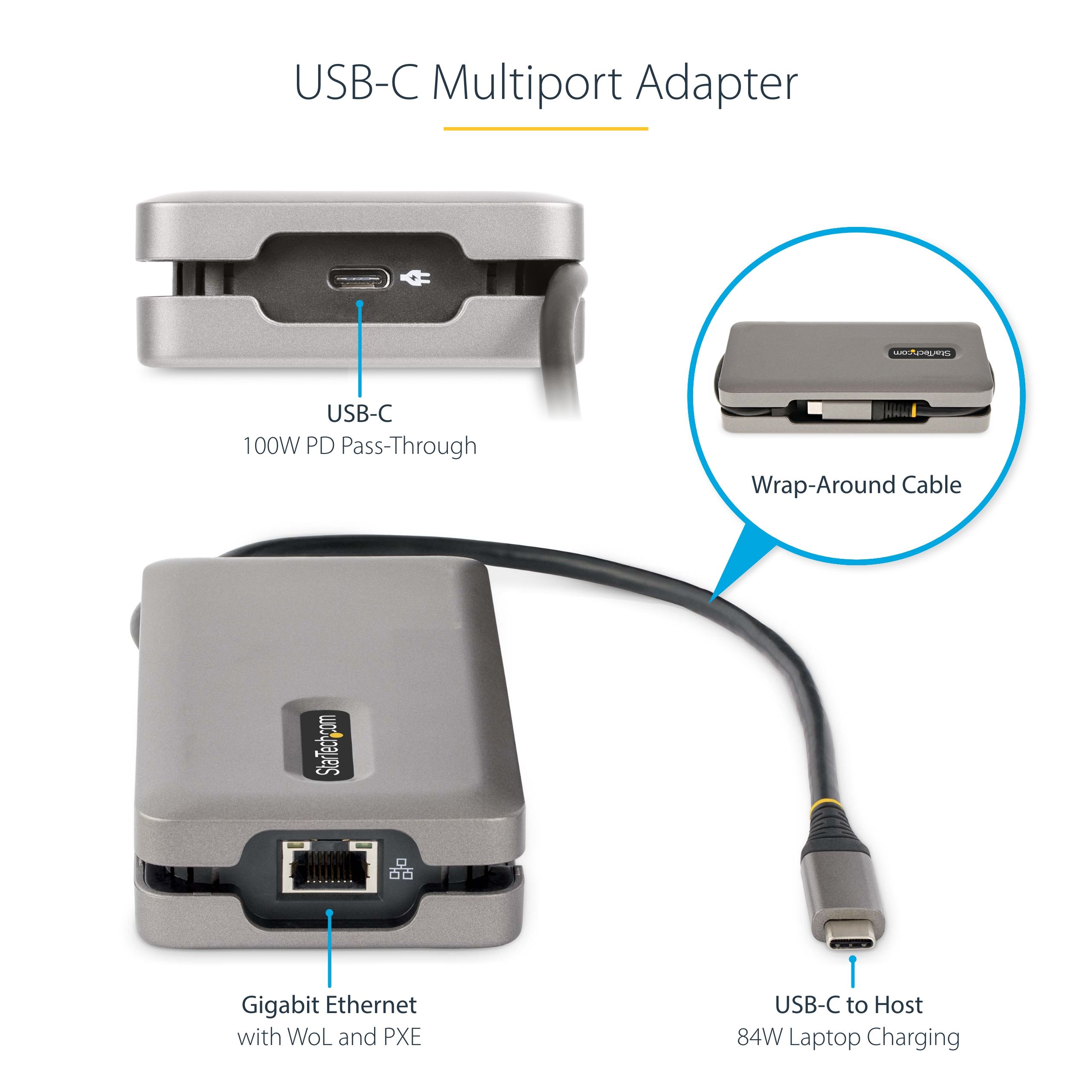 USB-C MULTIPORT ADAPTER/USB-C - HDMI/VGA DOCKING STATION_16