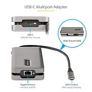 USB-C MULTIPORT ADAPTER/USB-C - HDMI/VGA DOCKING STATION_16