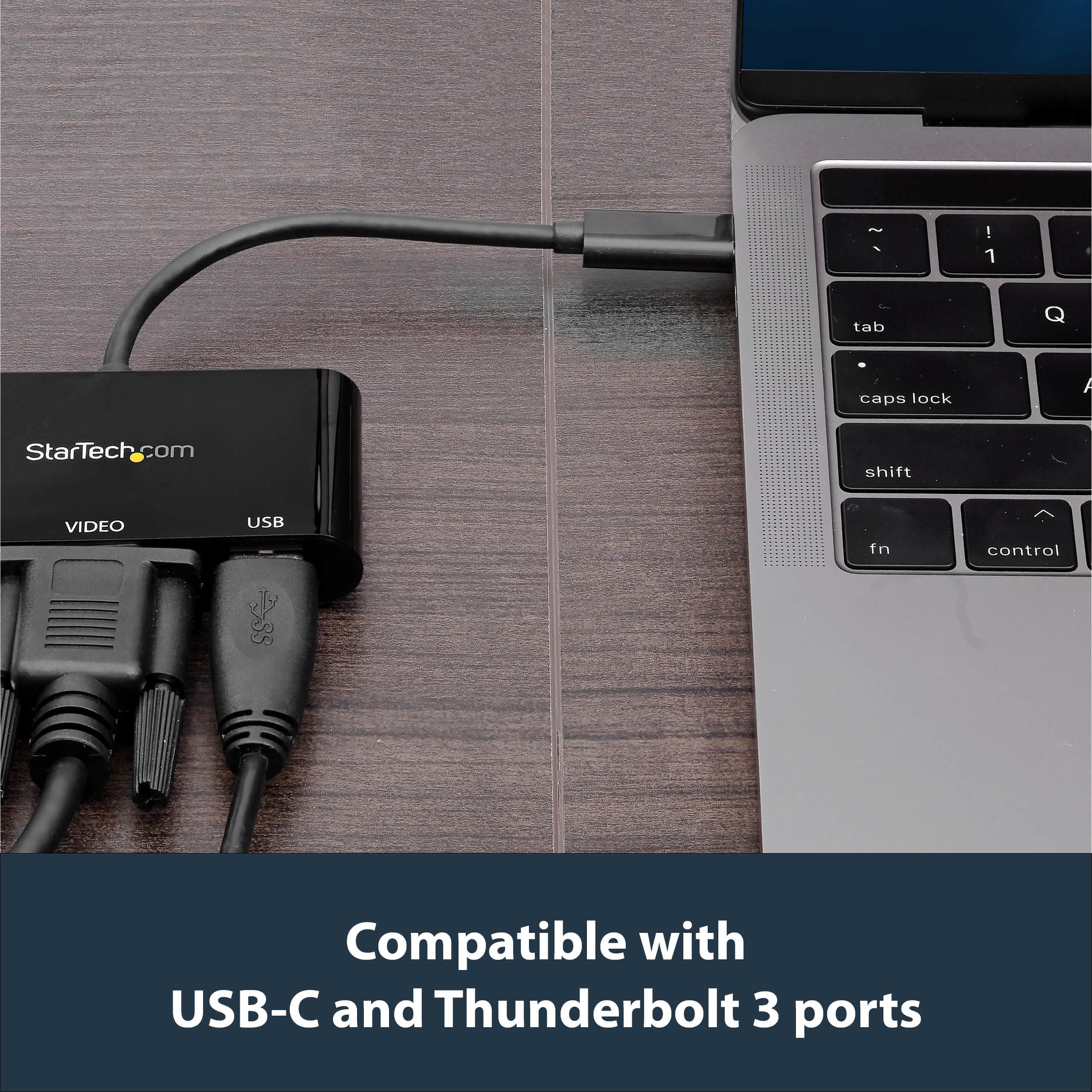 USB-C TO VGA ADAPTER WITH PD/PD + USB PORT - USB-C ADAPTER_11