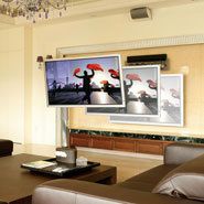 INTERACTIVE TV ARM WALLMOUNT/30-55IN 8-18KG MIS-E/F POLISHED_12