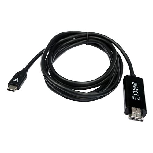 USB-C TO HDMI 2.0 CABLE 2M BLK/VID + DATA CABLE 21.6GBPS 4K UHD_5