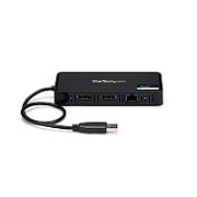 USB TO DUAL DP DOCKING STATION/DOCKING STATION 4K GBE USB 3.0_4