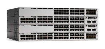 Switch Cisco C9300L-48PF-4X-A, 48 porturi 10/100/1000 Mbps, 10/100/1000/10000 Mbps (SFP+)