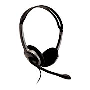 3.5MM STEREO HEADSET W/NOISE/CANCELLING BOOM MIC 1.8M CABLE I_1