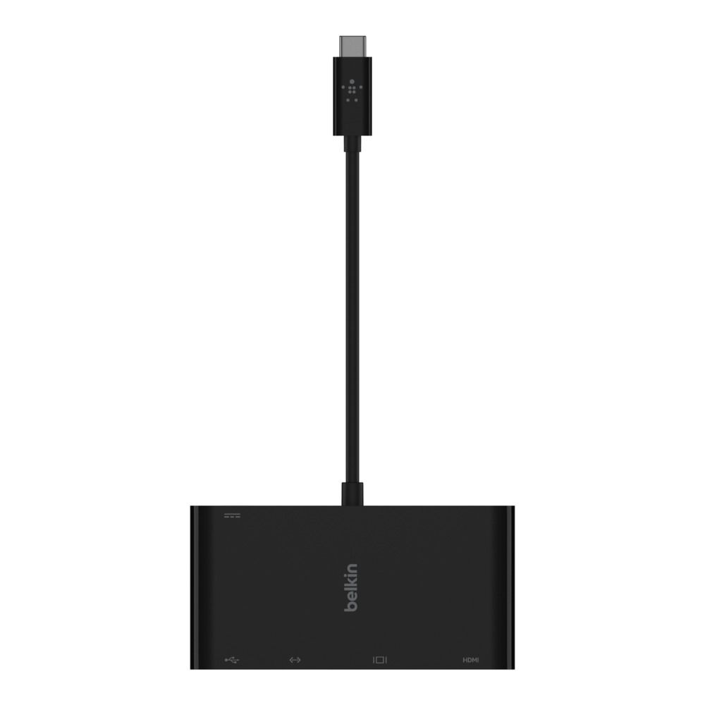 USB-C TO GIGABIT-ETHERNET/HDMI/VGA/USB-A ADAPTER 100W PD BLACK_4