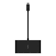 USB-C TO GIGABIT-ETHERNET/HDMI/VGA/USB-A ADAPTER 100W PD BLACK_4