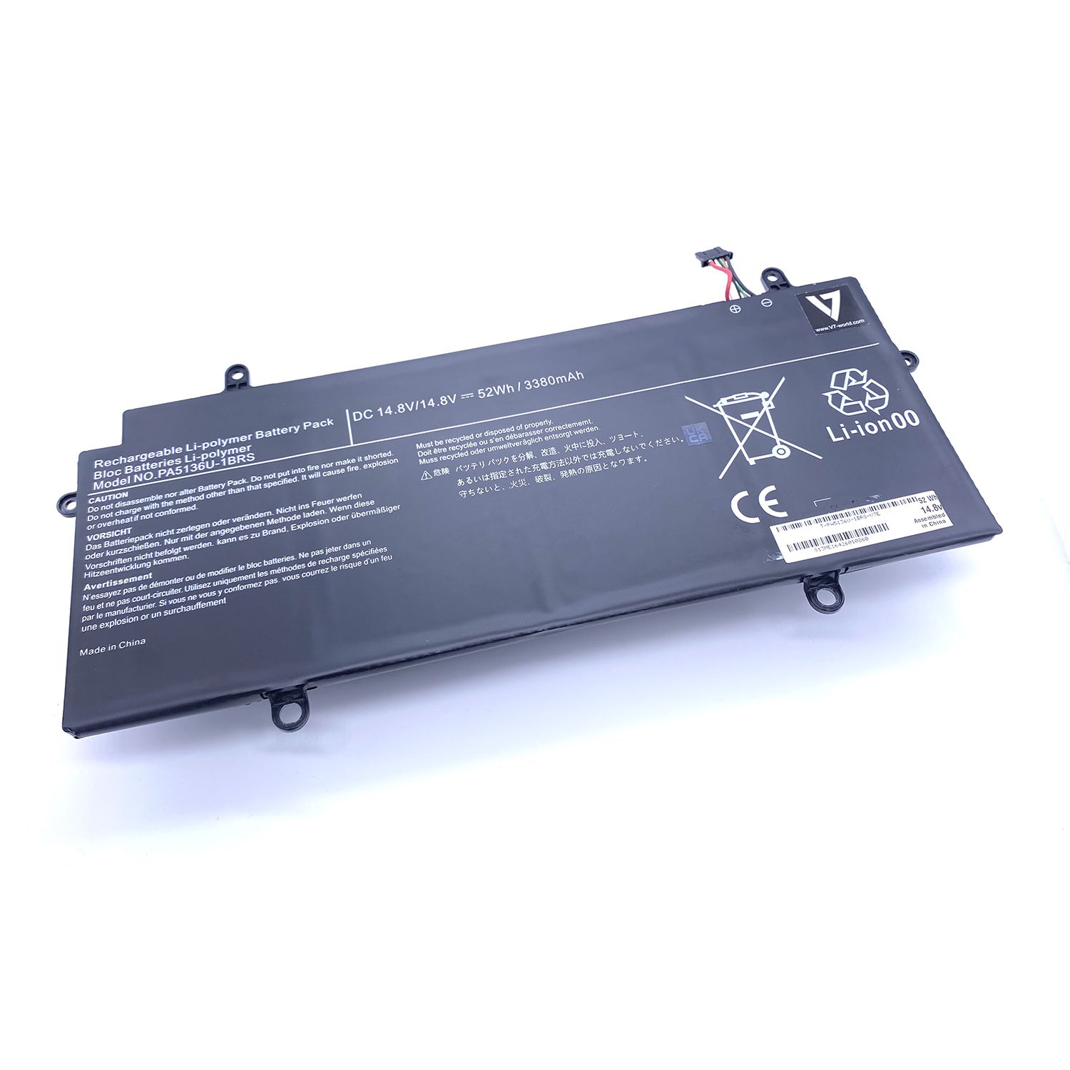 V7 BAT TOSHIBA PORTEGE Z30/PA5136U-1BRS 4 CELL 3380MAH_2