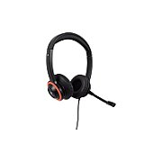 V7 HEADSET W/BOOM MIC 3.5MM EDU/ANTI-BACTERIAL VOL LTD 2M CBL_1