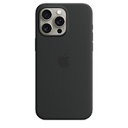 IPHONE 15 PRO MAX SILICONE CASE/WITH MAGSAFE - BLACK_1