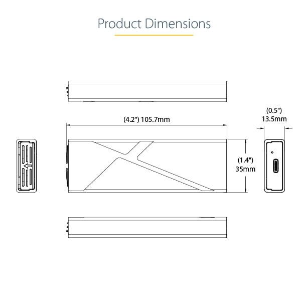 USB PCIE/SATA M.2 ENCLOSURE/M.2 SATA SSD ENCLOSURE TOOLFREE_17