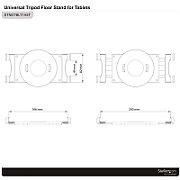 TRIPOD FLOOR STAND FOR TABLETS/TABLET MOUNTS AND STANDS_2