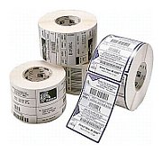 LABEL, POLYETHYLENE, 102X51MM; THERMAL TRANSFER, POLYE 3100T GLOSS, PERMANENT ADHESIVE, 76MM CORE_1