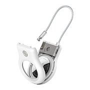 SECURE HOLDER W/ WIRE LOOP/F/ APPLE AIRTAG WHITE_3