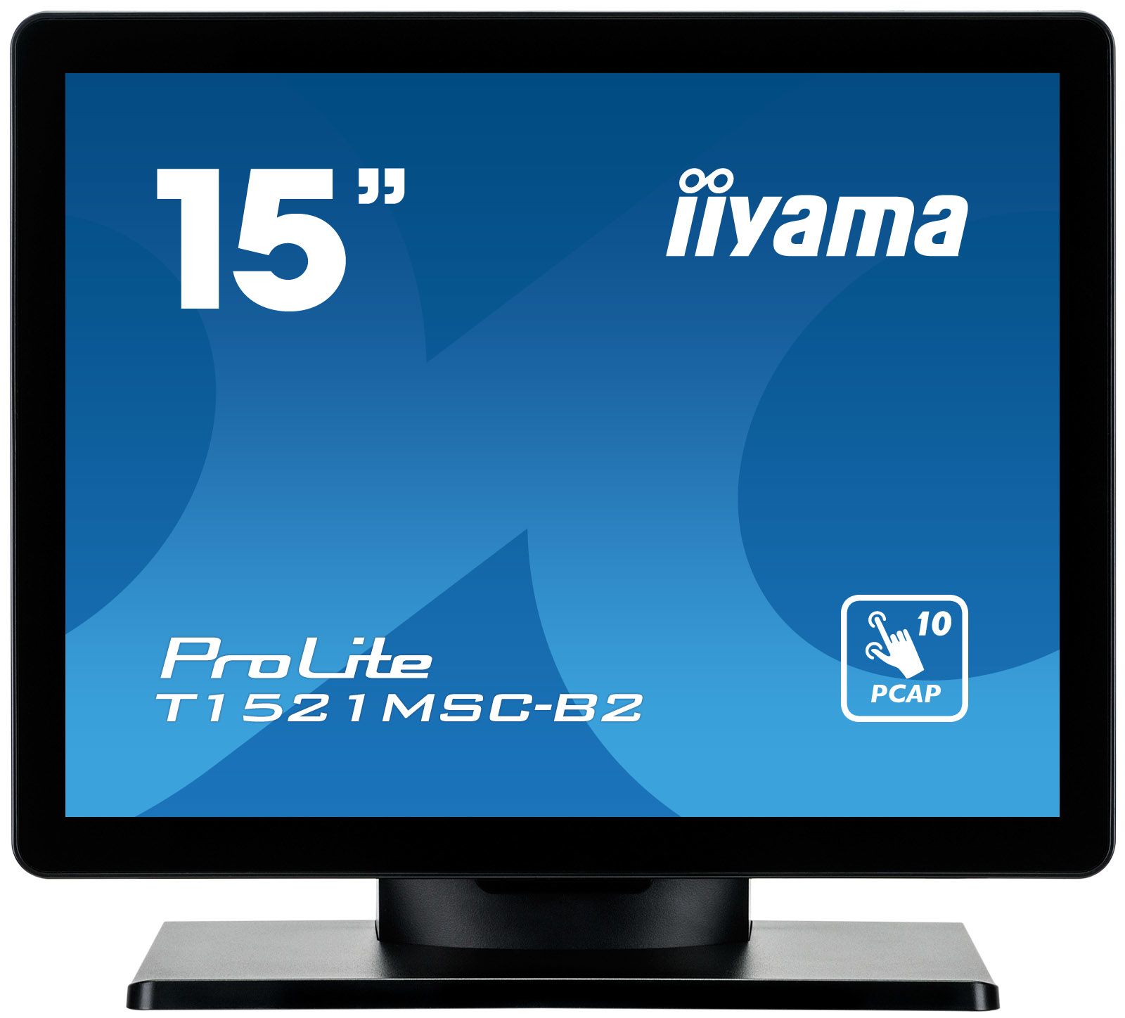 T1521MSC-B2 15IN TOUCH/15IN PCAP BEZEL FREE FRONT 10P T