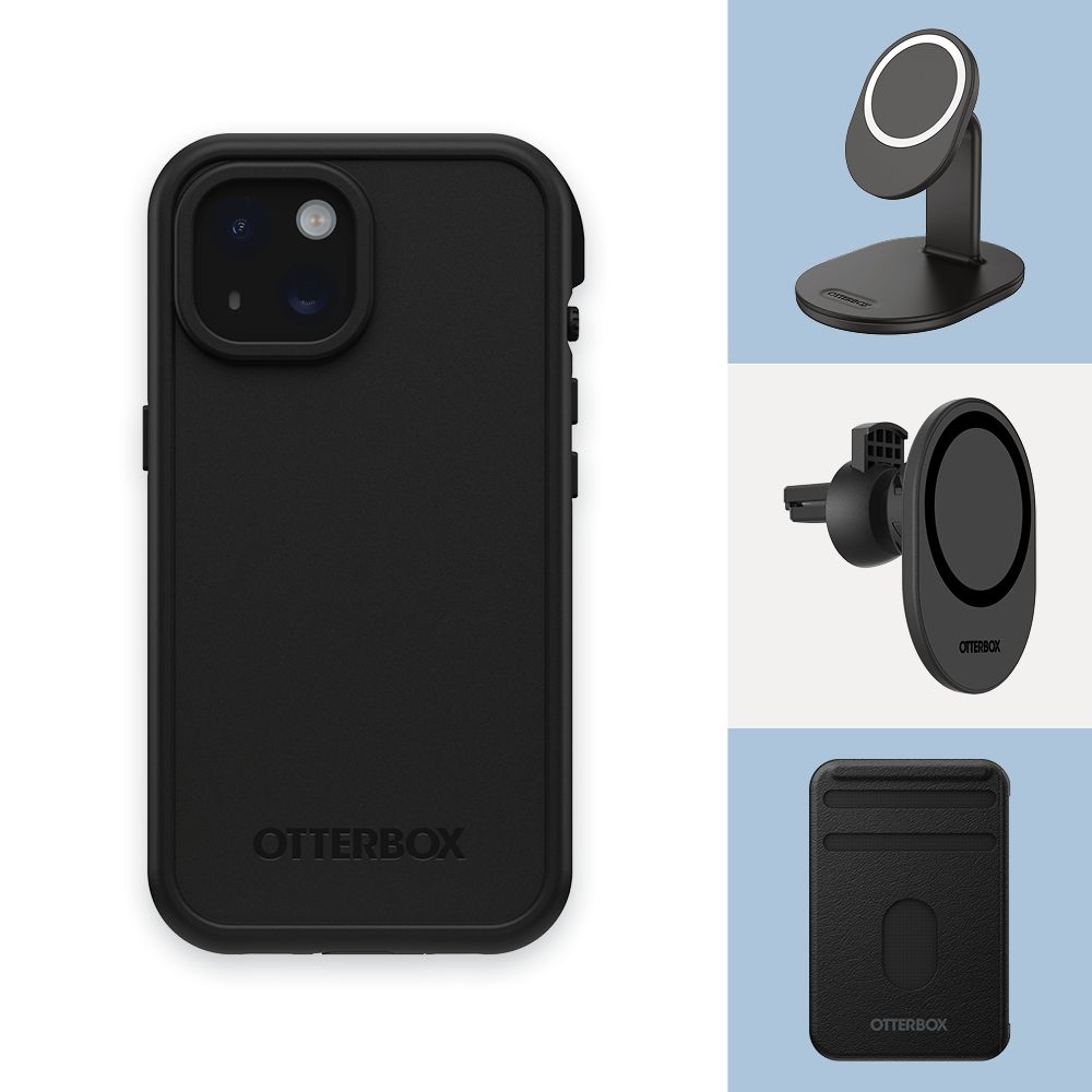 OTTERBOX FRE MAGSAFE IPHONE 15/BLACK_7