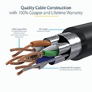 PATCH CABLE CAT6A 3M BLACK/STP 10GBIT/S M/M SNAGLESS_7