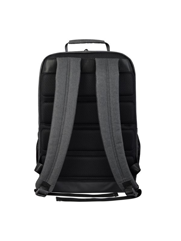 14IN ELITE SLIM BACKPACK GREY 2/MAIN COMPTS_5