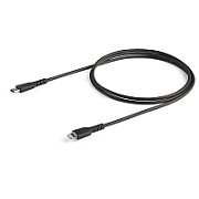 USB C TO LIGHTNING CABLE/BLACK - ARAMID FIBER_4