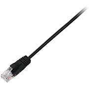 CAT6 ETHERNET BLACK UTP 50CM/RJ45 100 COPPER SNAGLESS_1