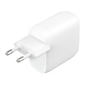 60W DUAL USB-C CHARGER WITH/POWER DELIVER WHITE_1