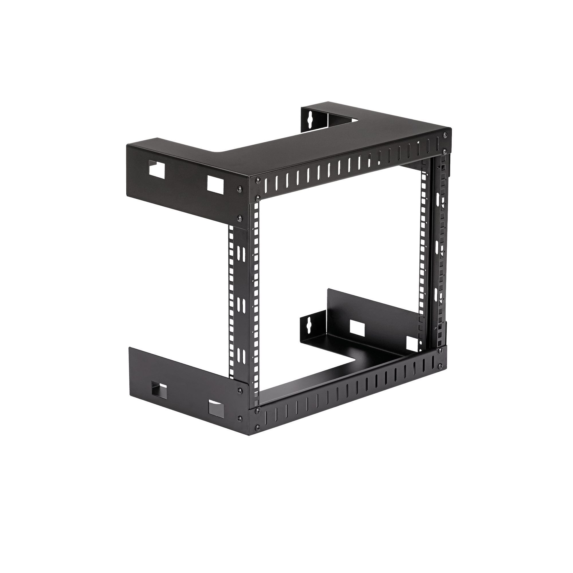 8U OPEN FRAME EQUIPMENT RACK/._7