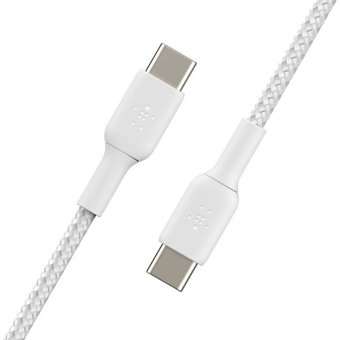 USB-C TO USB-C BRAIDED PVC/WHITE 2M TWIN PACK_5