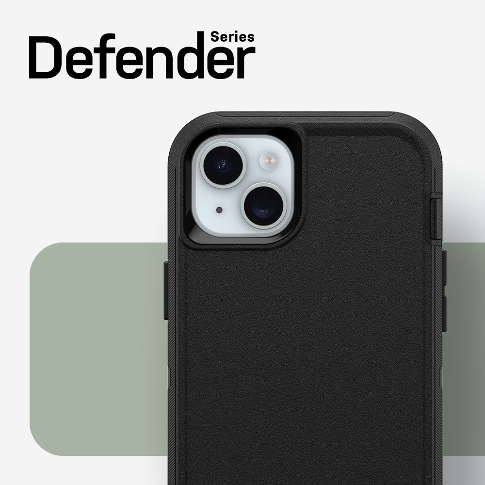 OB DEFENDER APPLE IPHONE 15//IPHONE 14/IPHONE 13 BLACK_5