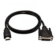 HDMI TO DVI-D SINGLE LINK BLK/HDMI TO DVI-D CABLE 1080P FHD 1M_1