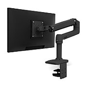 LX DESK MOUNT LCD ARM/34IN MIS-D 10Y W MATTE BLACK_1