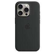 IPHONE 15 PRO SILICONE CASE/WITH MAGSAFE - BLACK_1